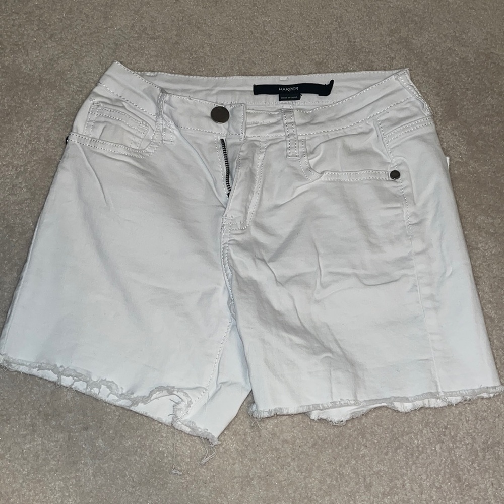 White shorts